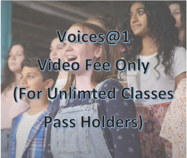 Video Fee Voices@1  - Unlimited Pass Holders