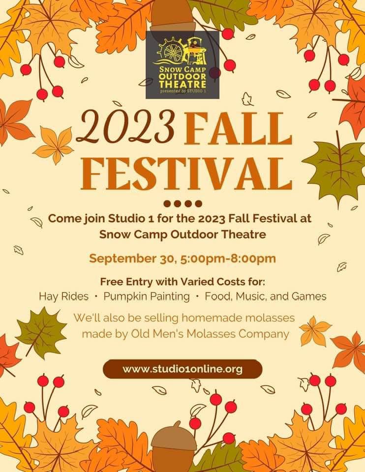 Fall Festival – Snow Camp Outdoor Theatre