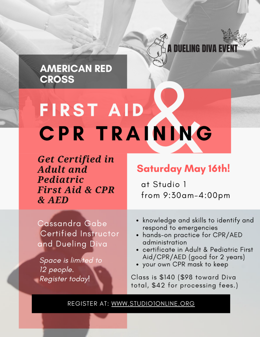 First Aid & CPR Training – Dueling Diva Cassie Gabe